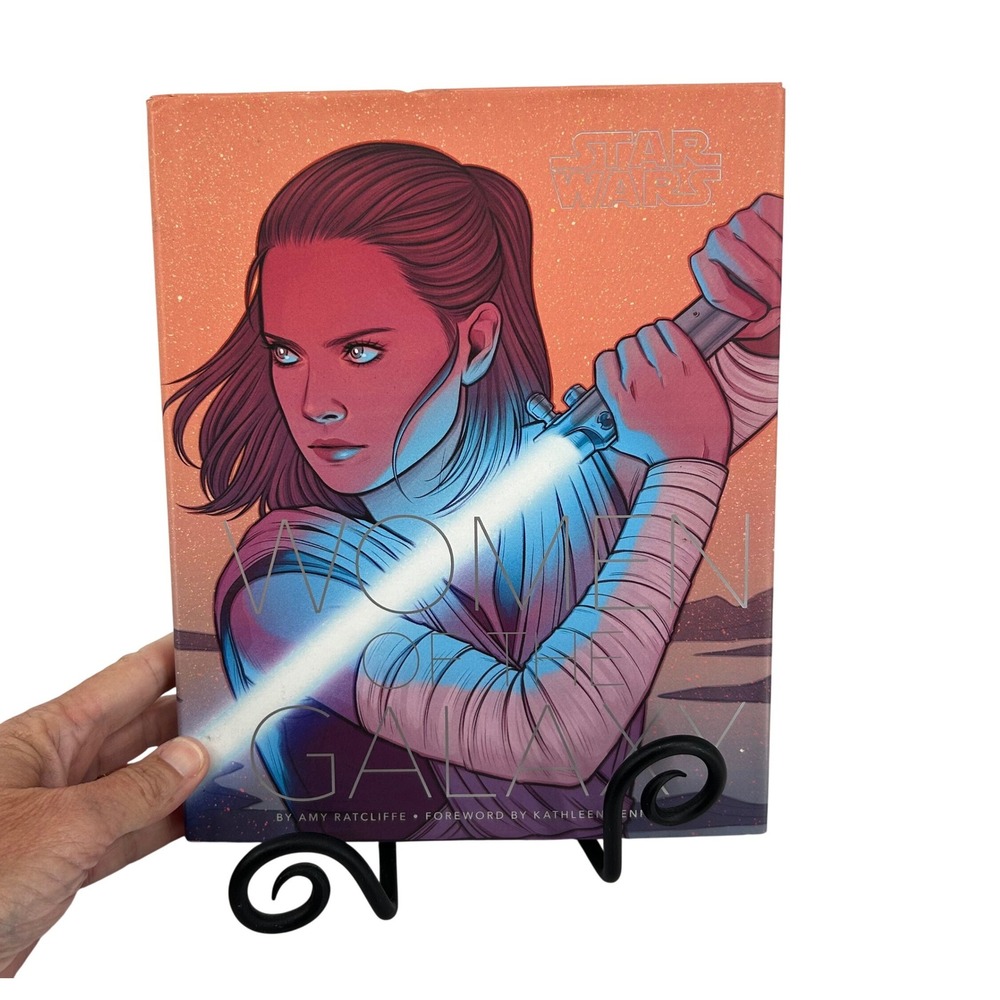 Star Wars Women of the Galaxy Hardcover Book by Amy Ratcliffe Illustrated 2018